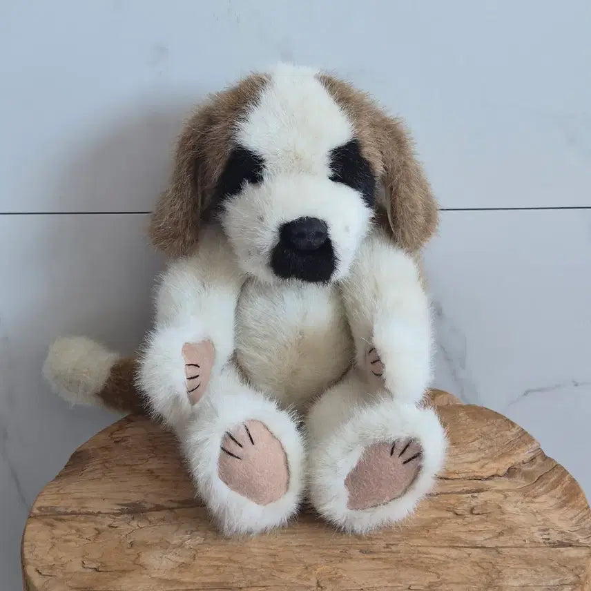 [BUNJANG] Boys' Bear 'Jjajang' Puppy Vintage Doll / 보이즈베어강아지 빈티지인형 강아지인형 짜장이 보베 보베짜장이