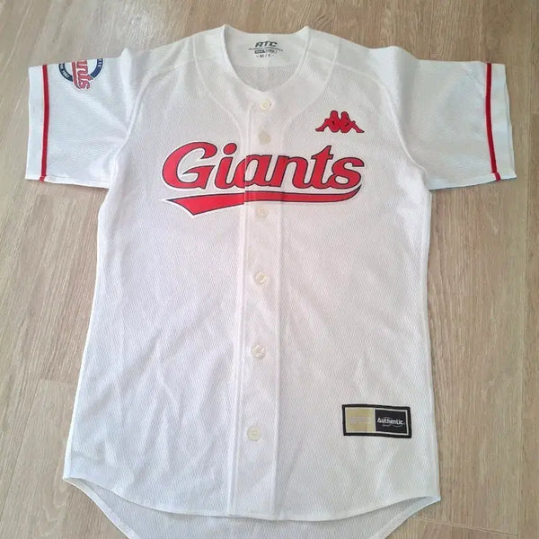 [BUNJANG] Lotte Giants Lee Dae-ho Kappa Home White Authentic Jersey Size 85 / 롯데자이언츠 이대호 카파 홈 화이트 85사이즈 유니폼