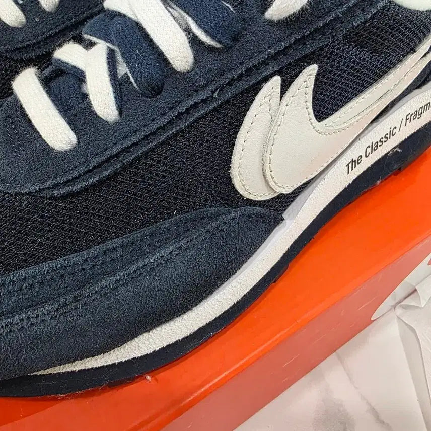 [BUNJANG] Nike x Sacai x Fragment LDWaffle Blackened Blue (255mm) / 나이키 x 사카이 x 프라그먼트 LD와플 블랙큰드 블루 255mm