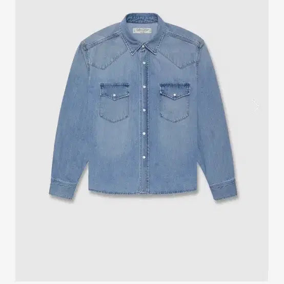 [BUNJANG] Urbanic30 Western Shirt Light Blue / Urbanic30 얼바닉 웨스턴 셔츠 라이트블루