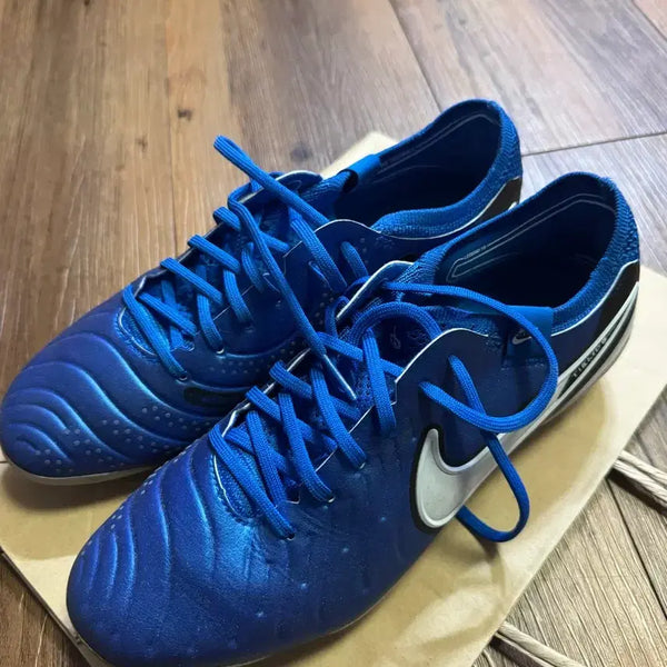[BUNJANG] Nike Tiempo Blue Elite Soccer Cleats 260 / 나이키 티엠포 축구화 블루 엘리트 260