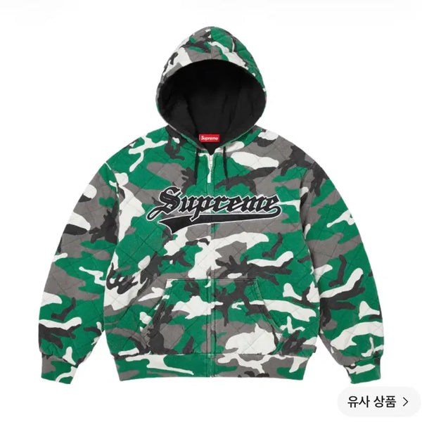 [BUNJANG] Supreme 25FW Quilted Hooded Zip-Up (XXL) / (XXL) 25FW 슈프림 퀼티드 후드집업