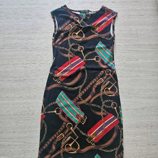 [BUNJANG] Ralph Lauren Patterned Dress / 랄프로렌 원피스