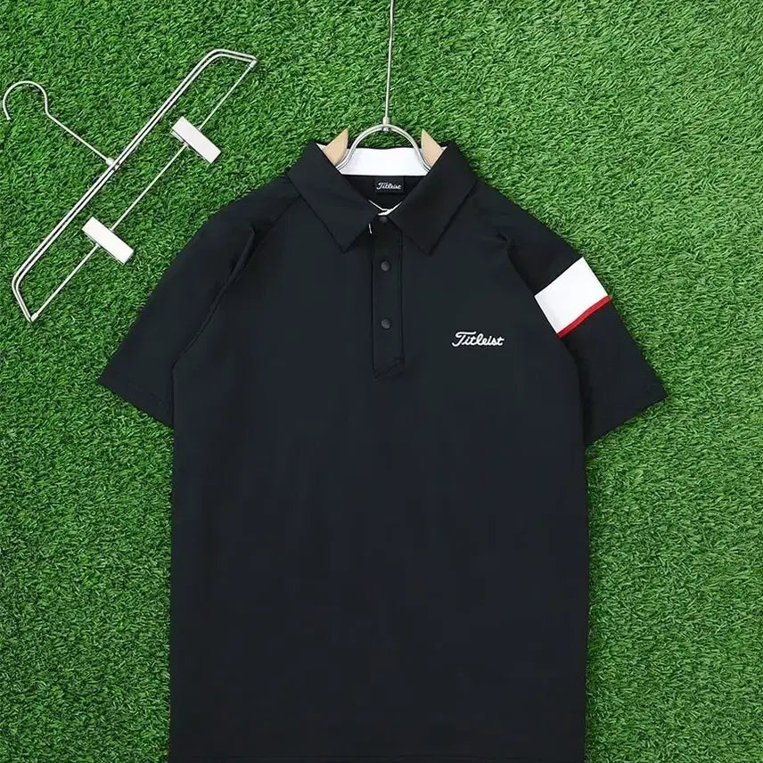 [BUNJANG] Titleist Tour Flagship Short Sleeve Polo Shirt / 타이틀리스트 투어 플래그 쉽 반팔 카라티셔츠