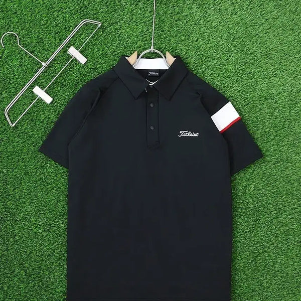 [BUNJANG] Titleist Tour Flagship Short Sleeve Polo Shirt / 타이틀리스트 투어 플래그 쉽 반팔 카라티셔츠