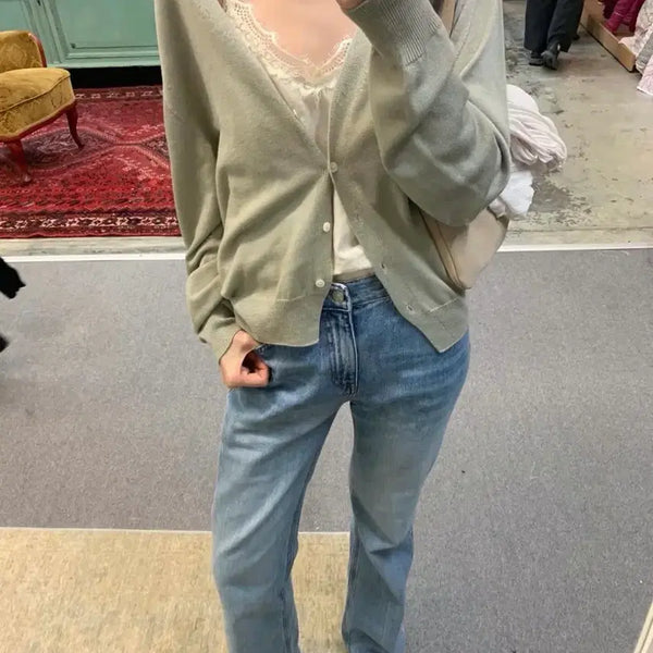 [BUNJANG] The Lille Semi Bootcut Denim M / The lille 더릴 세미 부츠컷 데님