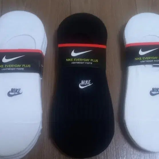 [BUNJANG] Nike Men's Everyday Plus Crew Socks (3 Pairs) / 정품] 나이키 NIKE  페이크 삭스 ㅡ덧신 남