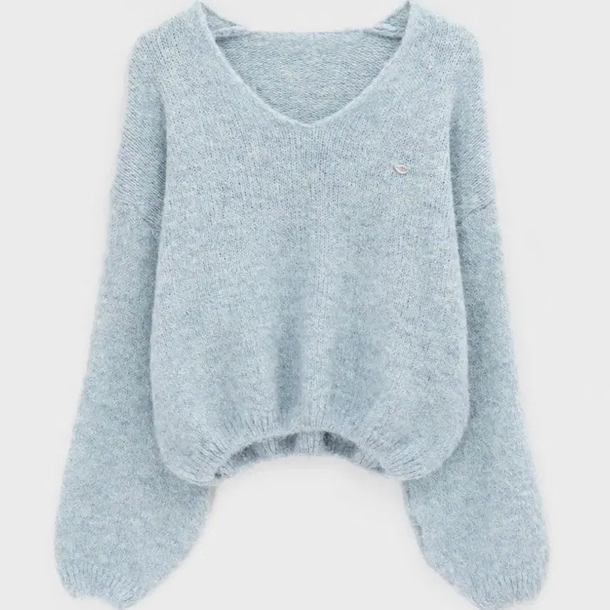 [BUNJANG] V-Neck Wool Knit / 브이넥 울 니트