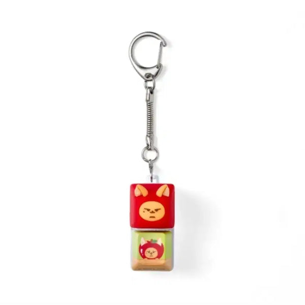[BUNJANG] TXT Yeonjun Baboollyo Hwangchun Keycap Keyring (Sealed) / (연준) 뿔바투 황춘 키캡 키링