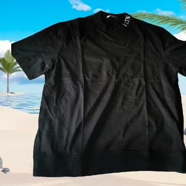 [BUNJANG] Valentino Black T-Shirt (L) / (정품) 발렌티노 블랙 반팔 L 사이즈