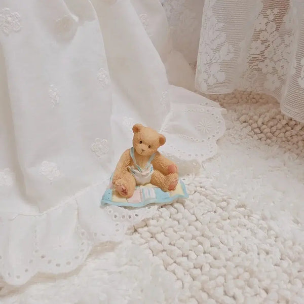 [BUNJANG] Cherished Teddies Vintage Teddy Bear Figure / 체리쉬드테디즈 빈티지 테디베어 피규어 앤틱 인테리어 소품 장식