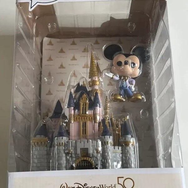 [BUNJANG] Funko Pop! Town Disney World 50th Anniversary Cinderella Castle & Mickey Mouse Figure / Funko 디즈니월드 50주년 신데렐라성과 미키마우스 팝타운 피규어