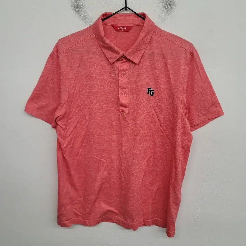 [BUNJANG] Phantom Golf Men's Short Sleeve Polo T-Shirt - Size M / [95/M] 팬텀 골프 반팔 카라티 티셔츠