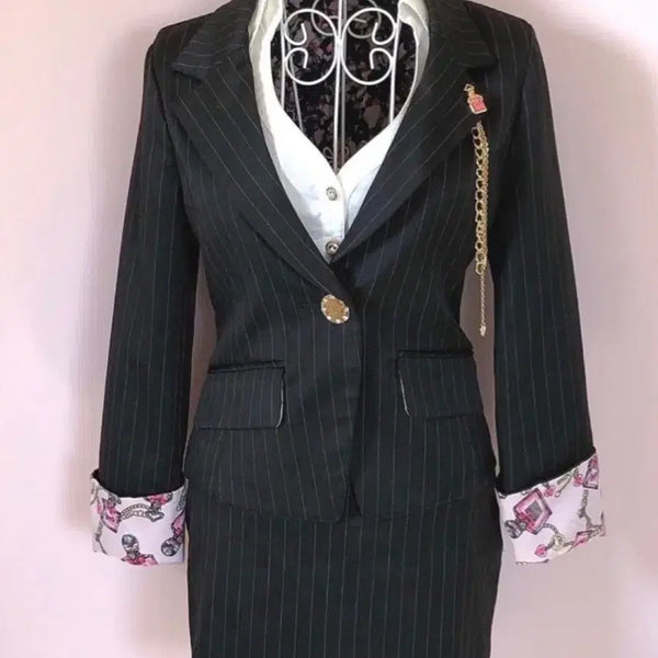 [BUNJANG] Mars Gyaru Suit Set / mars 마즈 갸루 정장 셋업