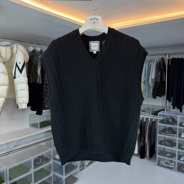 [BUNJANG] Wooyoungmi V-Neck Wool Knit Vest / 우영미 브이넥 울 니트 베스트