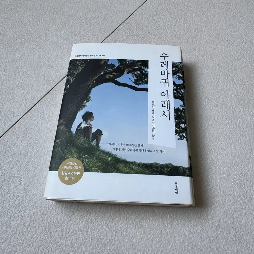 [BUNJANG] Under the Wagon Wheel Novel Mini Book (Korean + English Edition) / 수레바퀴 아래서 소설 책 미니북