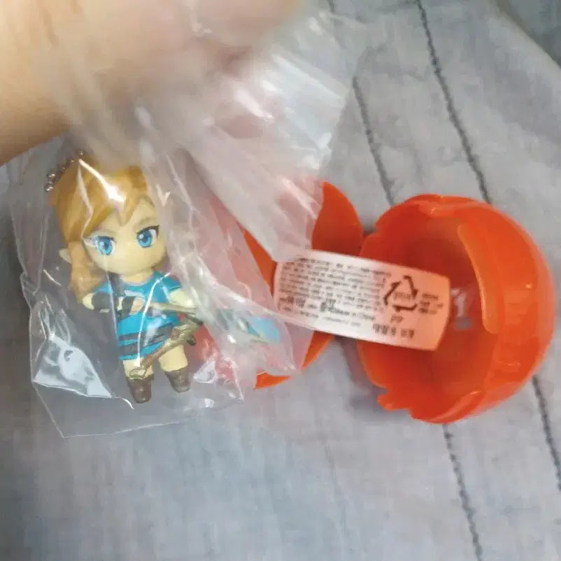 [BUNJANG] The Legend of Zelda Link Gachapon Mini Figure (Unused) / 미사용 젤다의 전설 링크 가챠 미니 피규어