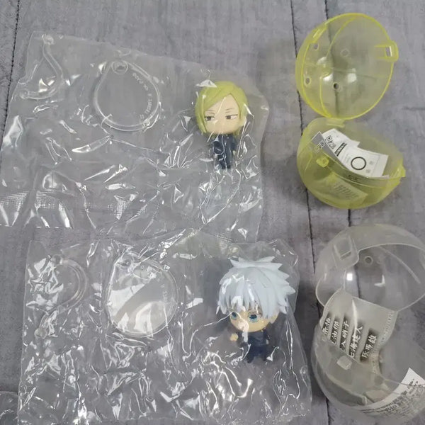 [BUNJANG] Jujutsu Kaisen Gojo & Nanami Kaiju Kai-Goku Mini Standee Figure Bundle Set / 일괄) 주술회전 고죠 나나미 회옥옥절 미니 등신대 스탠딩 가챠 피규어