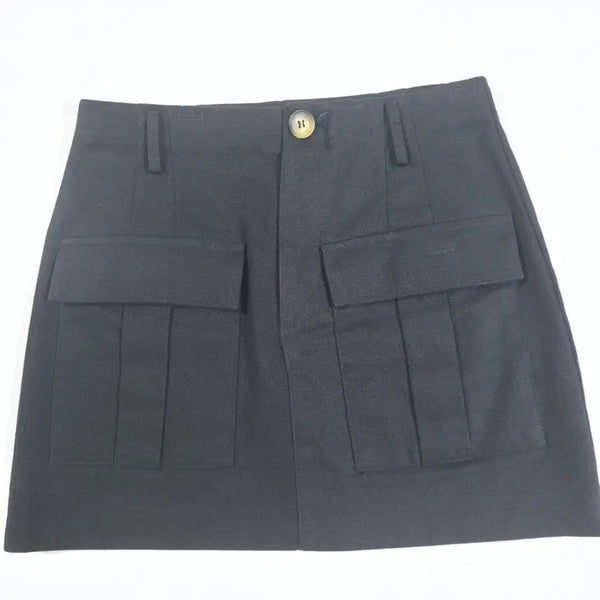 [BUNJANG] Zara Black Mini Skirt / 자라 검정 미니스커트 블랙 치마