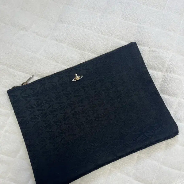 [BUNJANG] Vivienne Westwood Black Clutch / 비비안웨스트우드 블랙 클러치 거의새거