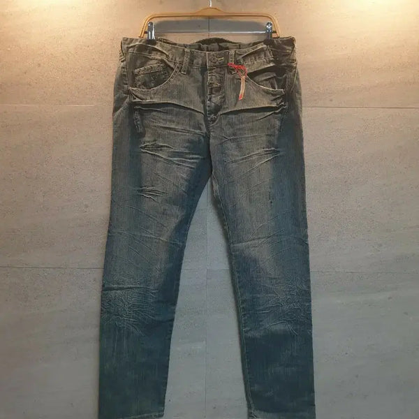 [BUNJANG] Girbaud Washed Denim Pants / GIRBAUD. 워싱 데님팬츠.미착