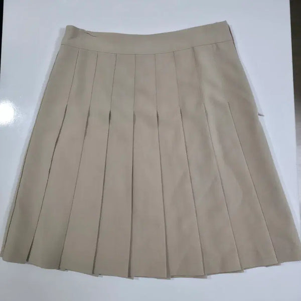 [BUNJANG] Spao Pleated Skirt Tennis Skirt Beige / 스파오 플리츠스커트 테니스치마 베이지