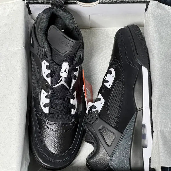 [BUNJANG] Jordan Spizike Low Black/White Shoes (Sizes 265-280) / (매장 정품) 조던 스피자이크 로우 블랙/화이트 (사이즈 265~280)