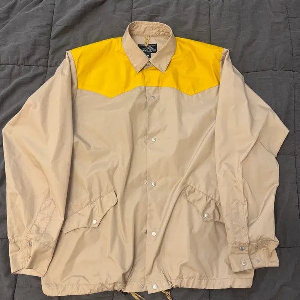 [BUNJANG] Rocky Mountain Featherbed Windshirt Beige / 록키마운틴페더베드 윈드셔츠 M
