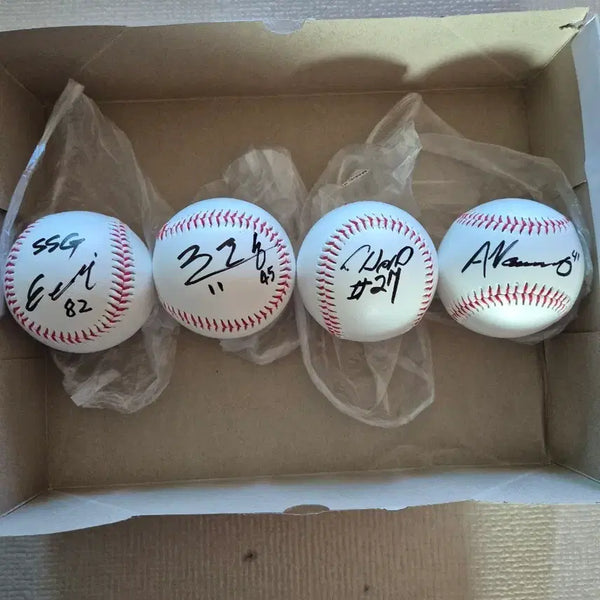 [BUNJANG] SSG Landers Signed Baseball / ssg랜더스 친필싸인볼