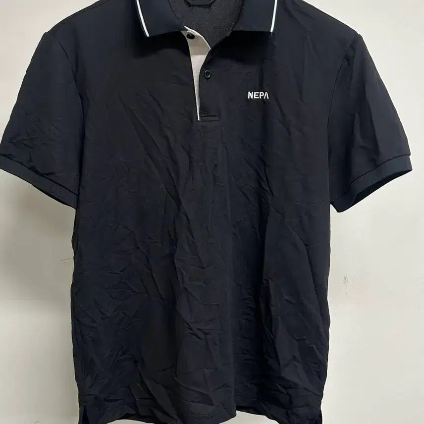 [BUNJANG] Nepa Caravan T-shirt Black Size 95 / 네파 카라반팔티 95