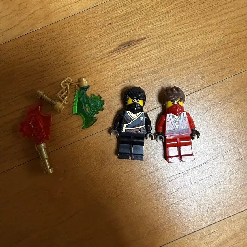 [BUNJANG] LEGO Ninjago Rebooted Kai & Cole Bundle Set (Includes Weapons) / 레고 닌자고 리부티드 카이, 콜 일괄 판매 (무기포함)