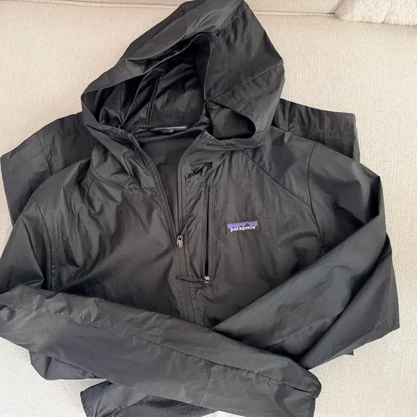 [BUNJANG] Patagonia Houdini Windbreaker Jacket Women's Black M / 파타고니아 후디니 바람막이 윈드브레이커 자켓 여성 블랙 M