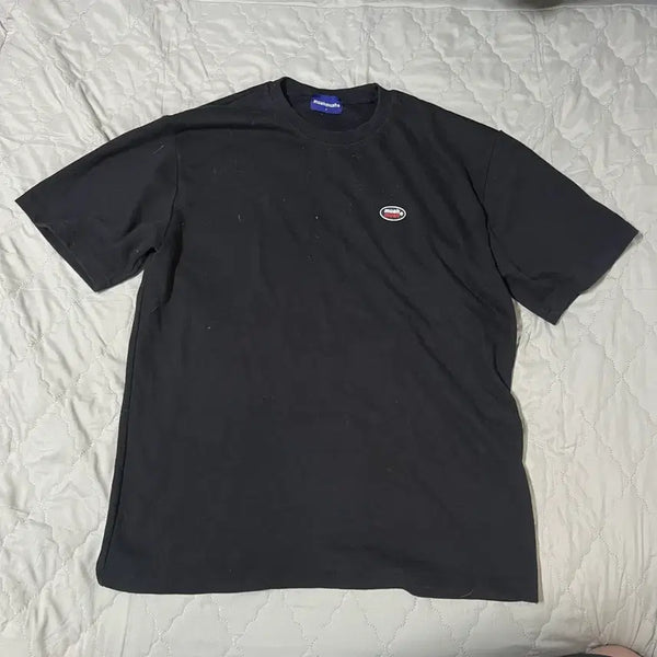 [BUNJANG] Muahmuah Short Sleeve T-Shirt Black / 무아무아 반팔 블랙 free muahmuah 티셔츠 검정 공용
