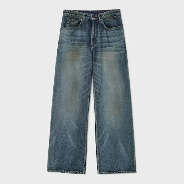 [BUNJANG] Bellier True Wide Denim Pants Kaihara Indigo / 벨리에 트루 와이드 데님팬츠 카이하라 인디고
