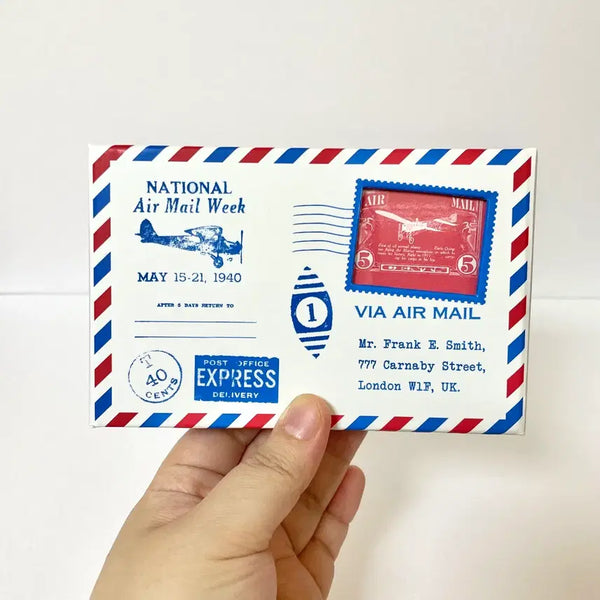 [BUNJANG] MARKS Airmail Photo Album Vintage Design / 일본 빈티지 디자인문구 MARKS 에어메일 앨범 (새상품)