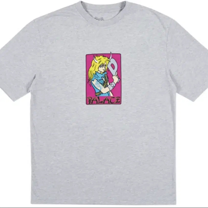 [BUNJANG] Palace Mangal T-Shirt L Grey / 팔라스 망갈 티셔츠 L 그레이