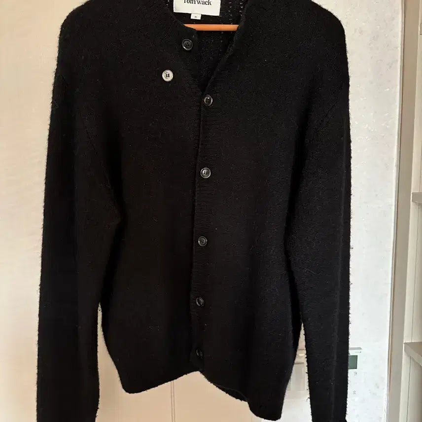 [BUNJANG] Tonywack Alpaca Cardigan Black XL / 토니웩 알파카 가디건 블랙 xl