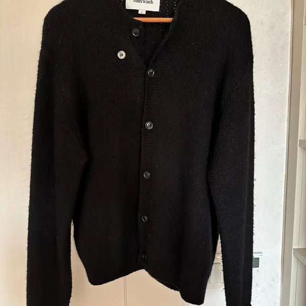[BUNJANG] Tonywack Alpaca Cardigan Black XL / 토니웩 알파카 가디건 블랙 xl