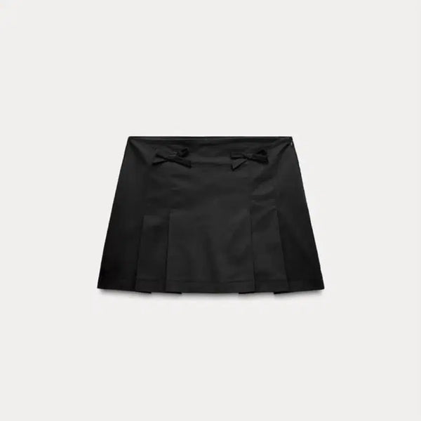 [BUNJANG] ZARA Ribbon Pleated Skirt Size S / 자라 리본 플리츠 스커트 S
