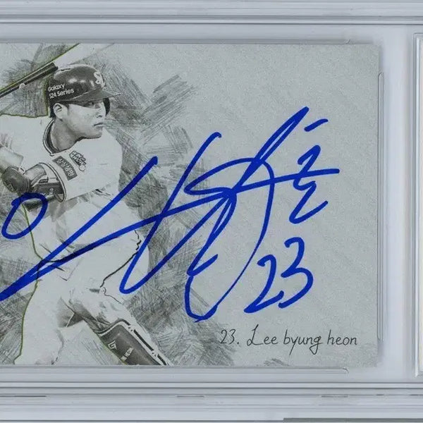 [BUNJANG] SCC 2024 Lee Byung Hun Signed On-Card Autograph Card GEM MT AUTO 10 / [긴급할인] 24 SCC 이병헌 친필 온오토 카드