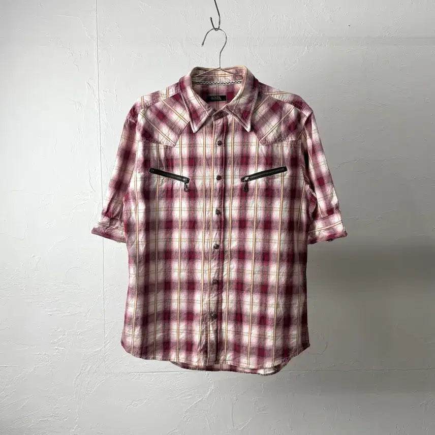 [BUNJANG] The Dutch Eagle Check Shirt / 본 더치 이글 체크 셔츠