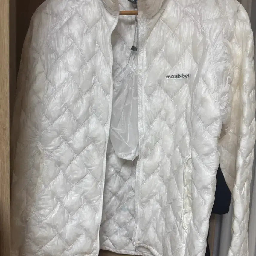 [BUNJANG] Montbell Plasma 1000 Women's Lightweight Down Jacket White XL / 몽벨 플라즈마 1000 여성 경량 패딩 화이트 XL