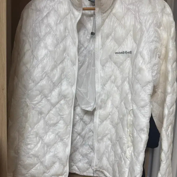 [BUNJANG] Montbell Plasma 1000 Women's Lightweight Down Jacket White XL / 몽벨 플라즈마 1000 여성 경량 패딩 화이트 XL
