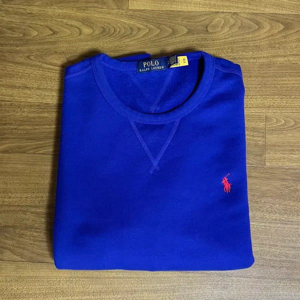 [BUNJANG] Polo Ralph Lauren Heritage Royal Fleece Sweatshirt L / 폴로 RL 플리스 스웨트셔츠 헤리티지로얄 L