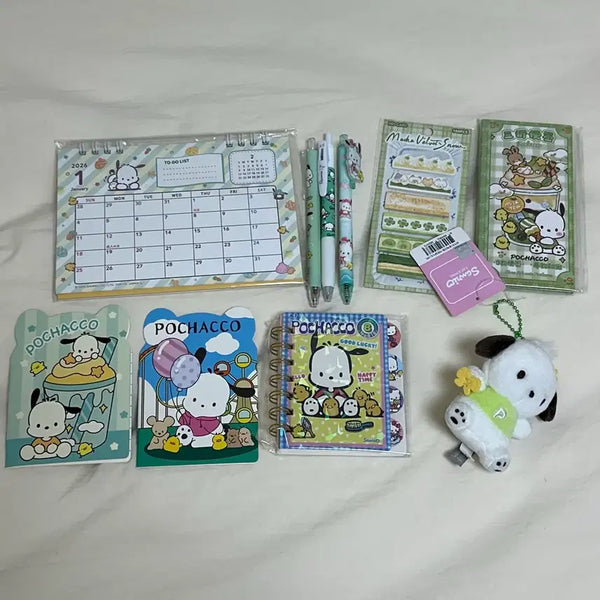 [BUNJANG] Sanrio Pochacco Stationery Bundle Set / 산리오 포챠코 문구류 굿즈 일괄
