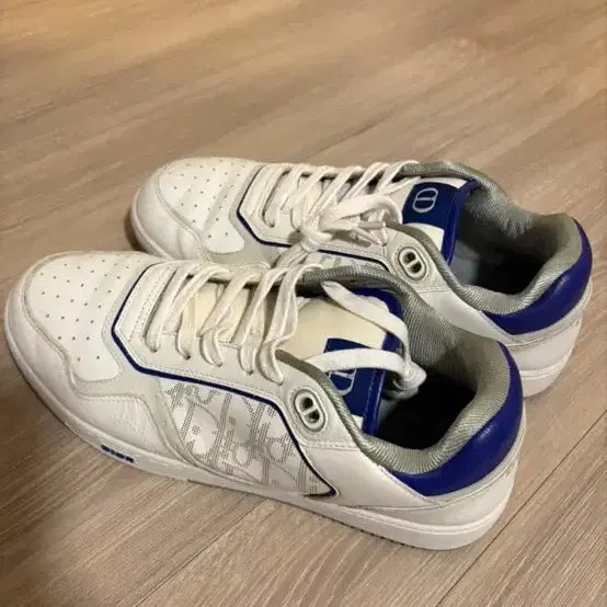 [BUNJANG] Dior B23 White/Blue Sneakers / 디올 B23 화이트/블루 스니커즈