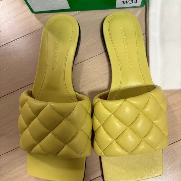 [BUNJANG] Bottega Veneta Padded Quilting Slide Sandals / 보테가베네타 페디드퀼팅 슬라이드34새상품