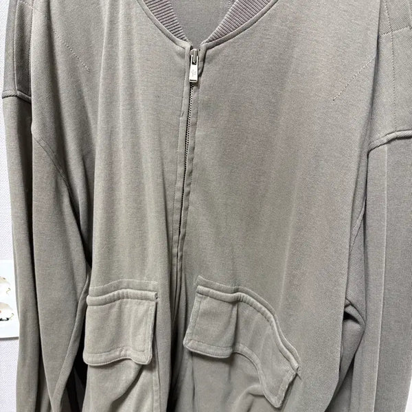 [BUNJANG] Polytru Washed Jacket Khaki Beige / [3] 폴리테루 워시드 자켓 카키베이지