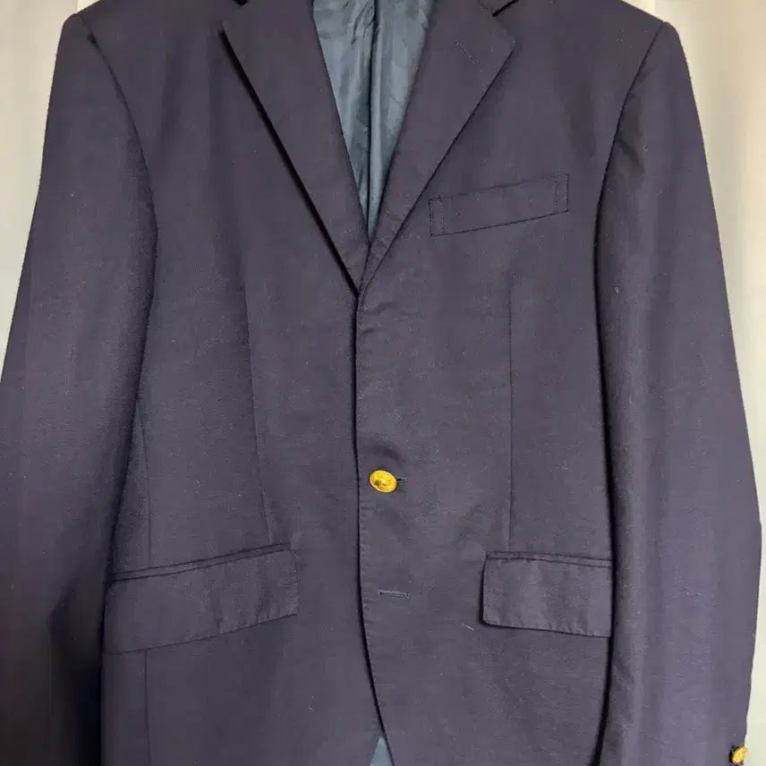 [BUNJANG] Polo Ralph Lauren Gold Button Blazer Jacket (Size 38s) / (38s) 폴로 금장 블레이저 자켓