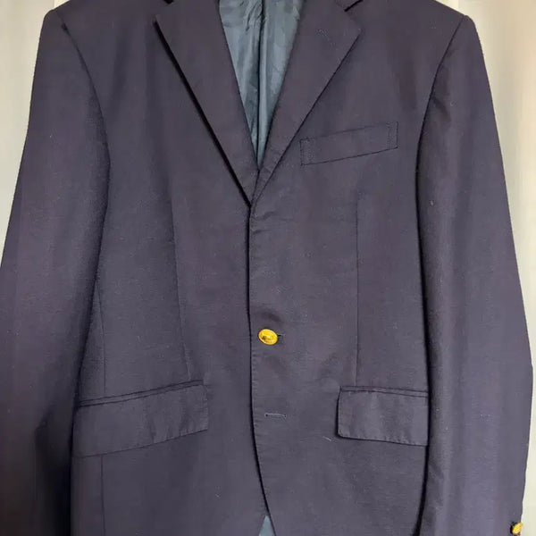 [BUNJANG] Polo Ralph Lauren Gold Button Blazer Jacket (Size 38s) / (38s) 폴로 금장 블레이저 자켓